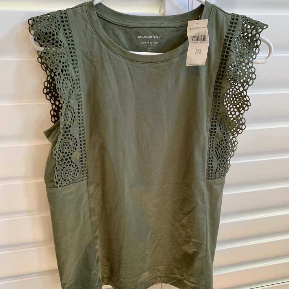 Banana Republic Factory PXS Supima Cotton Tank.